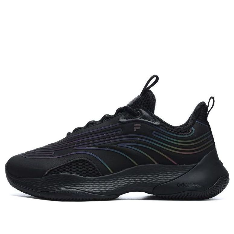(WMNS) FILA FUSION Ray 2 Sneakers 'Core Black' T12W311107FBK
