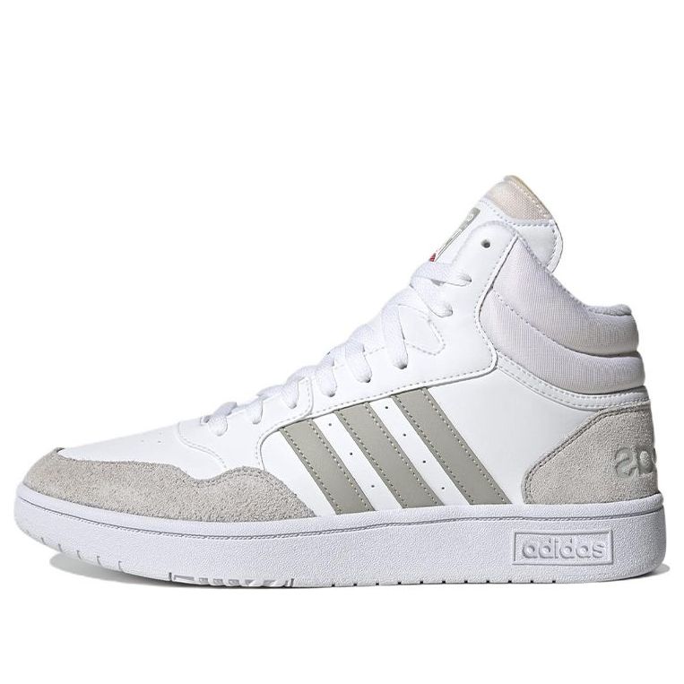 adidas Hoops 3.0 Mid 'White Metal Grey' HP7940