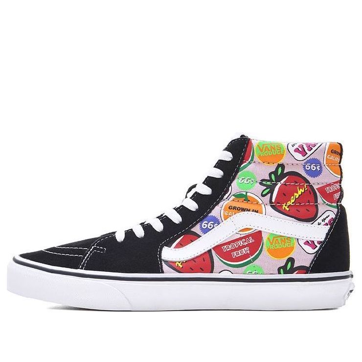Vans SK8-HI BlackWhite Strawberry Multi-Color VN0A32QG4UC