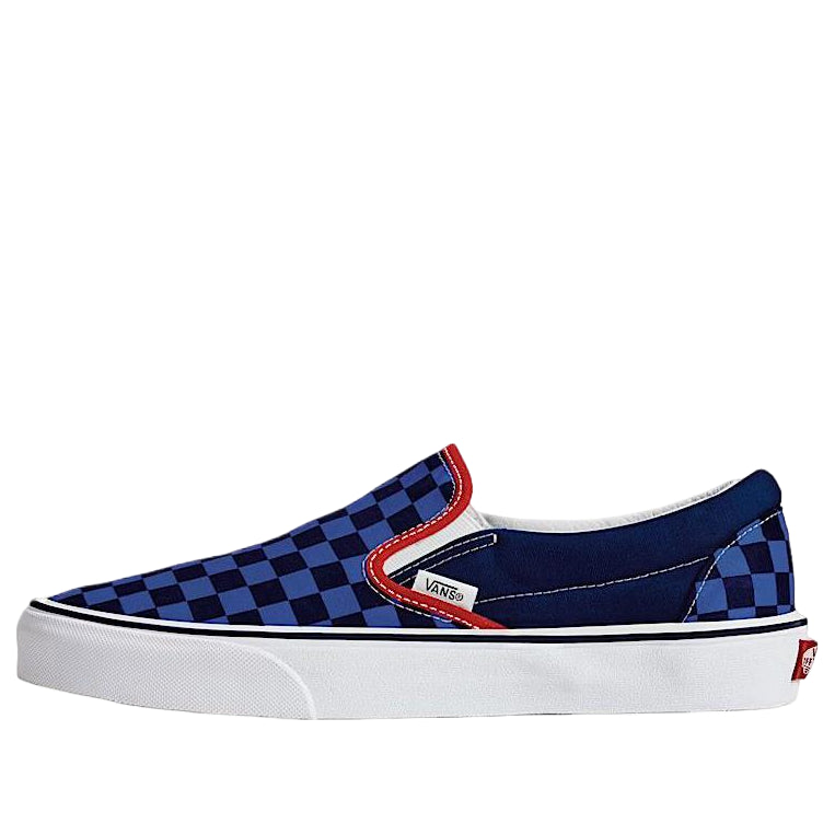 Vans Classic Slip-On Checkerboard 'Navy Blue' VN000EACZU3
