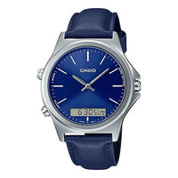 Casio Dress Classic Business Analog-Digital Watch 'Silver Royal Blue' MTP-VC01L-2E