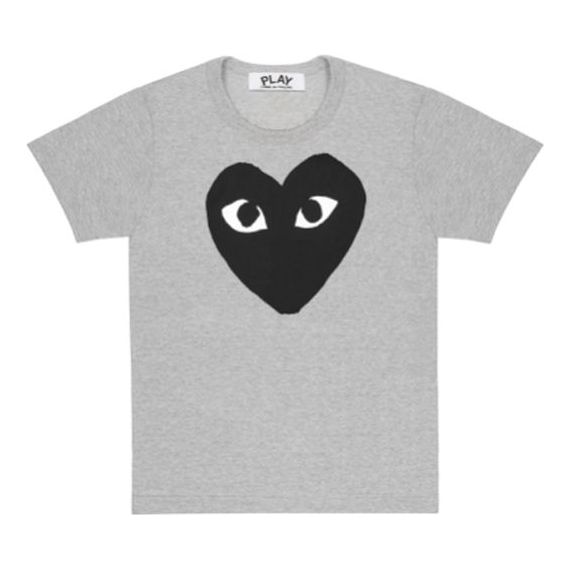 COMME des GARCONS PLAY T-Shirt Big Black Heart 'Grey' AZ-T084-051-1
