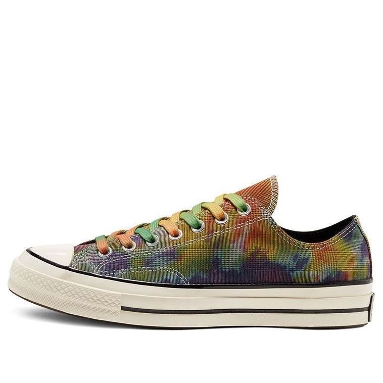 Converse Chuck 70 Low 'Glen Plaid Tie Dye' 168879C