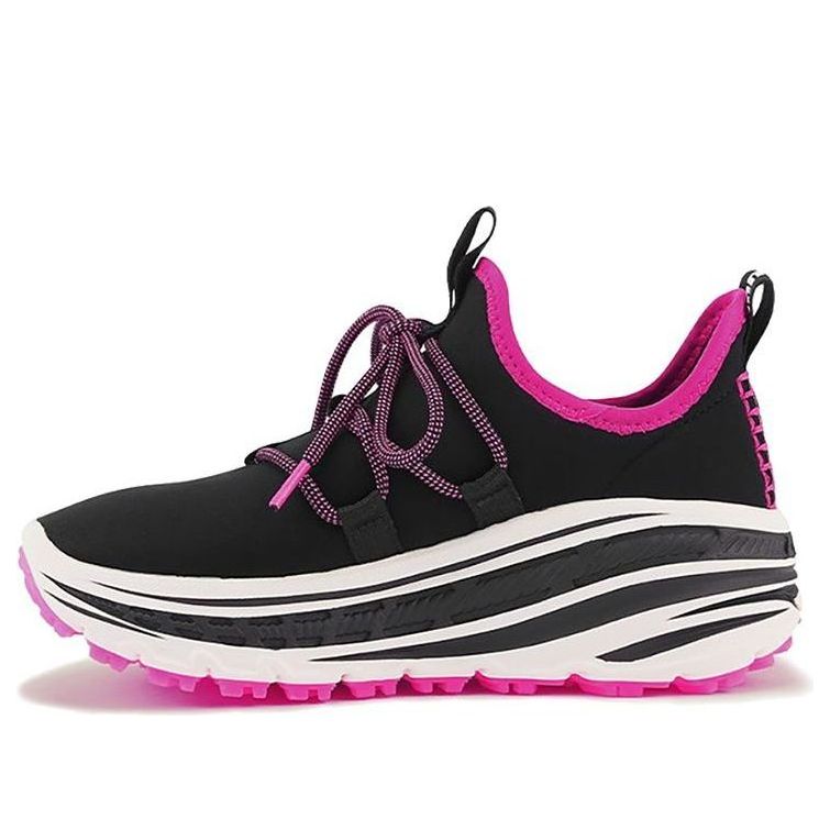 (WMNS) UGG Lace Runner Black Pink 1112130-BKPK