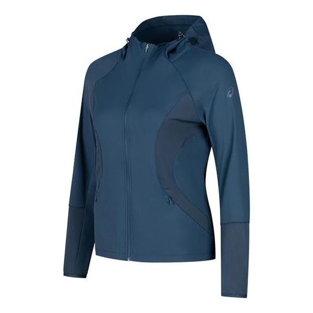 (WMNS) ASICS Yoga Jacket Asia Sizing 'French Blue' 2032D042-400