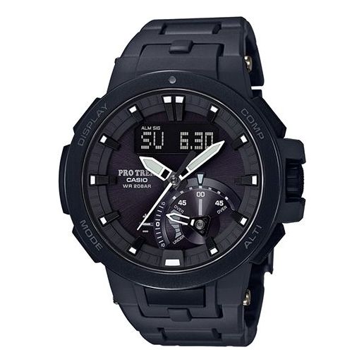 Casio Pro Trek Mountaineering Analog-Digital Watch 'Black Metallic White' PRW-7000FC-1BPR-PERSON