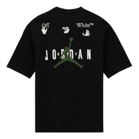 Air Jordan x Off-White MJ T-Shirt 'Black White Forest Green' DM0061-010