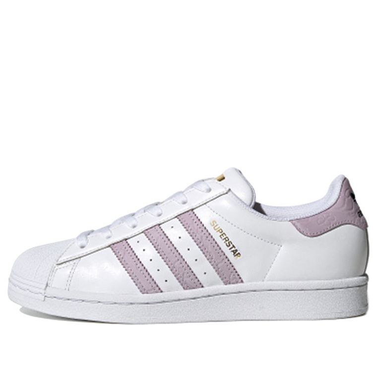 (WMNS) adidas originals Superstar 'White Purple' FW3567