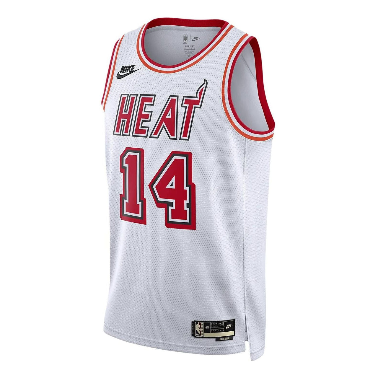 Nike x NBA Miami Heat Tyler Herro Jerseys 'White' DO9449-102