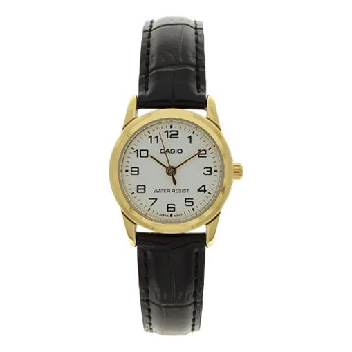 CASIO Quartz Waterproof White Analog LTP-V001GL-7BUDF