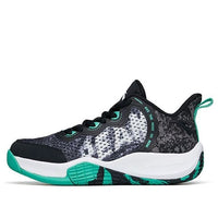 (GS) ANTA Basketball Series Sneakers 'Black Green White' 312221103-3