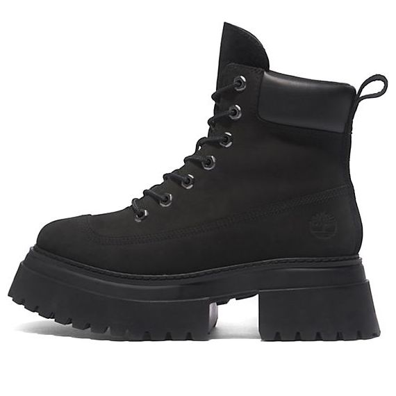 (WMNS) Timberland Sky 6 Inch Lace Up Boots 'Black Nubuck' A428J001