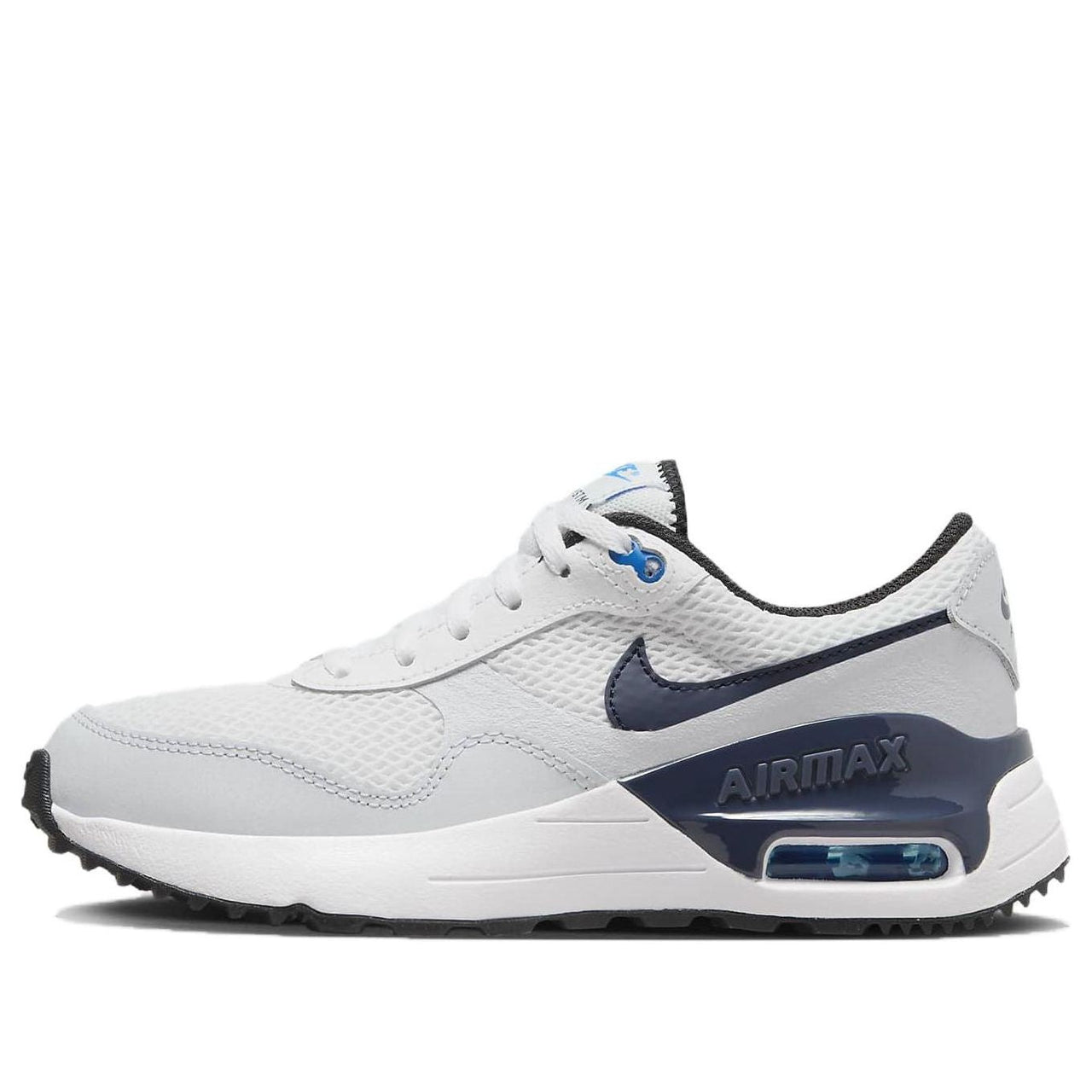 (GS) Nike Air Max SYSTM 'White Thunder Blue' DQ0284-112