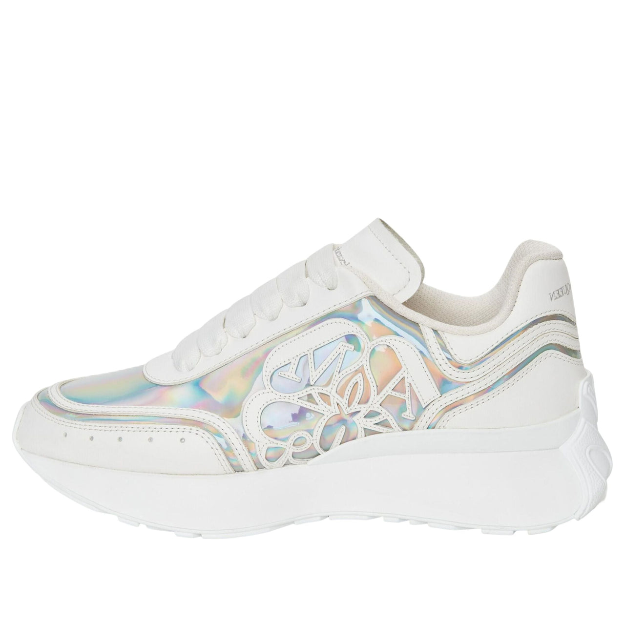 (WMNS) Alexander McQueen Sprint Runner 'White Multi' 742738W4K538113