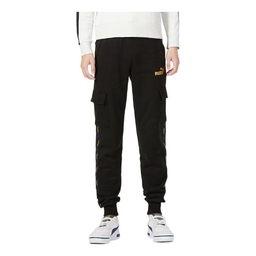 PUMA Casual Cargo Sideline Pants 'Black' 674359-01