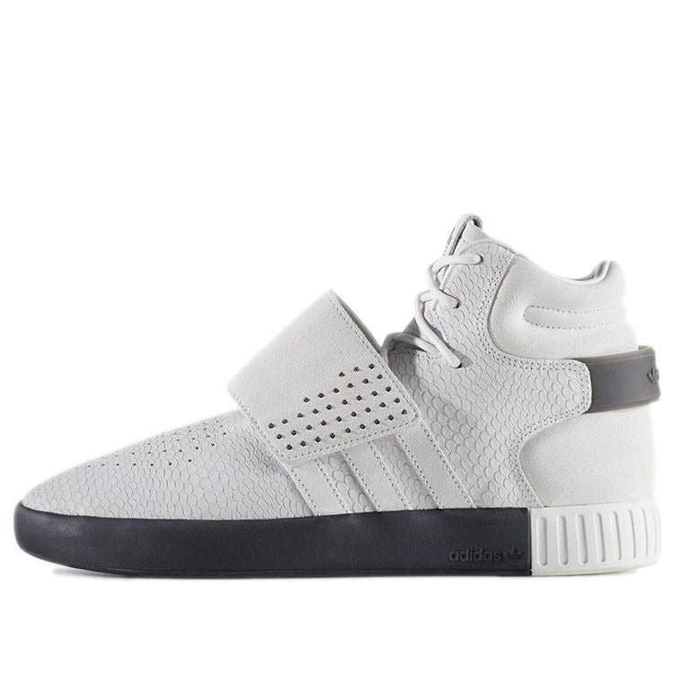 adidas Tubular Invader Strap 'Core White Core Black' BY3637