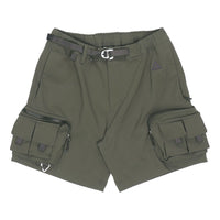 Men's Nike ACG Logo Lacing Waterproof Multiple Pockets Shorts Military Green DH8348-355