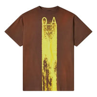A-COLD-WALL* Plaster Graphic-print Cotton T-shirt 'Brown' ACWMTS093-DABR