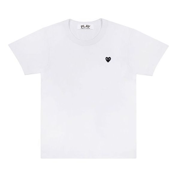COMME des GARCONS PLAY Mini Black Short Sleeve White AZ-T201-051-2