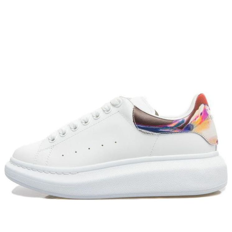 Alexander McQueen Oversized Sneaker 'White Marble' 750342WIDJU9035