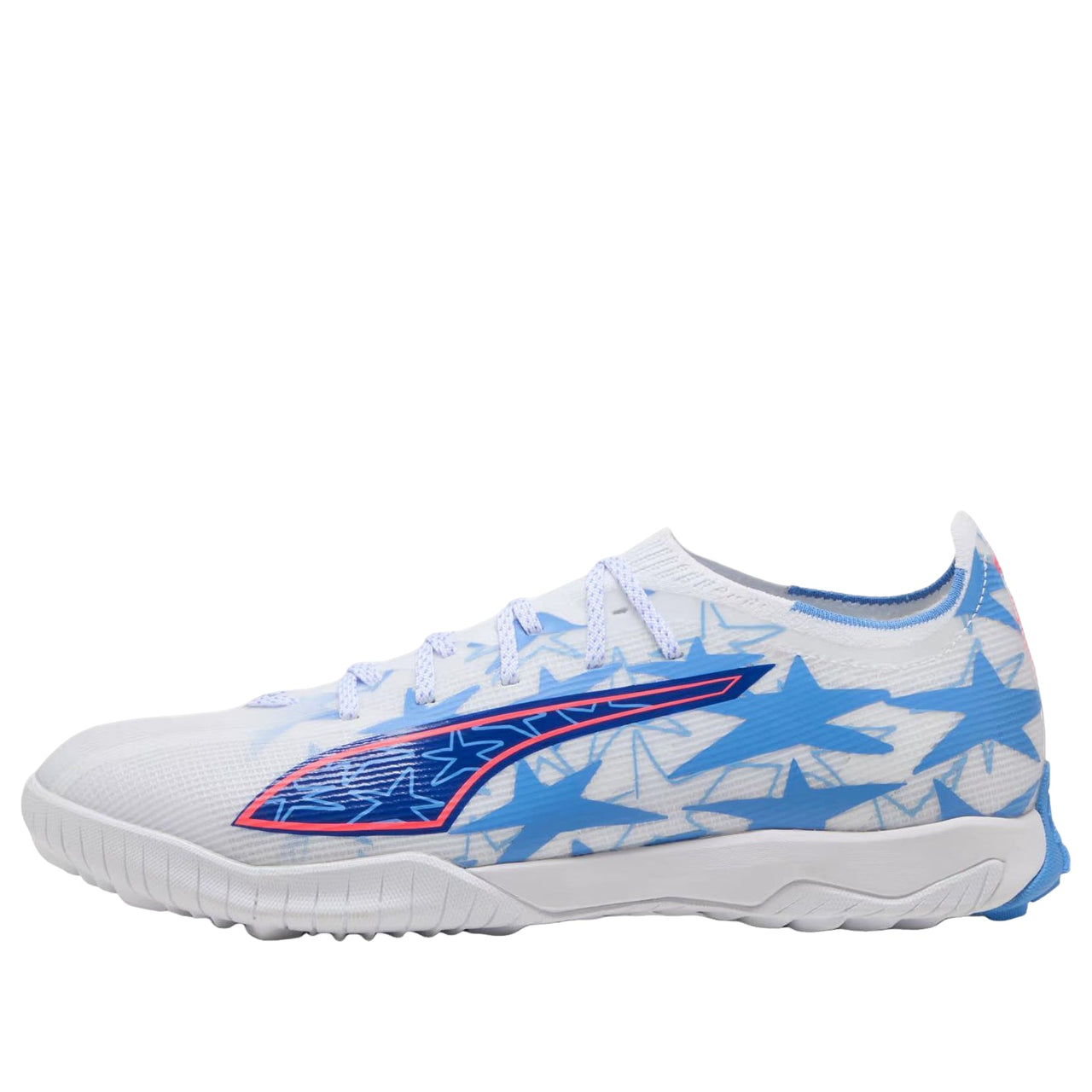 PUMA x Kidsuper x Christian Pulisic Ultra 6 Match Turf 'PUMA White Pink Lilac Dusky Blue' 109400-01