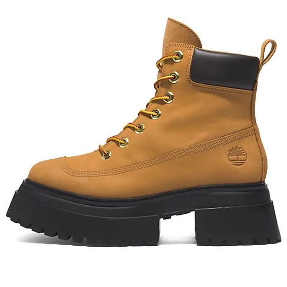 (WMNS) Timberland Sky 6 Inch Lace Up Boots 'Wheat Nubuck' A2KMU231