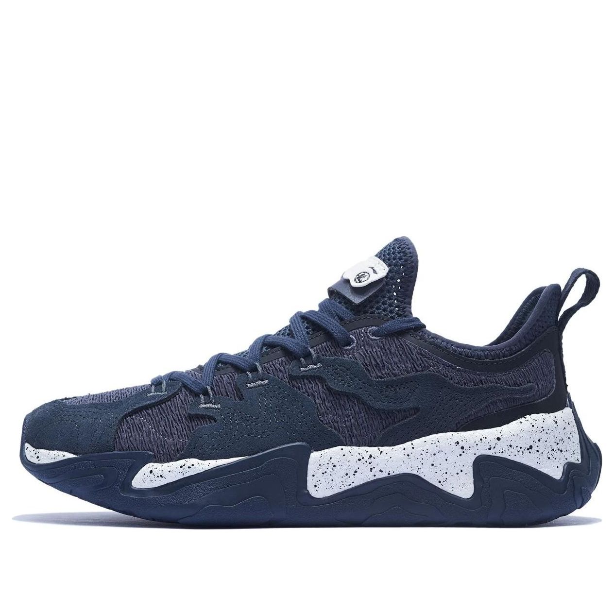 Li-Ning x Jackie Chan Kungfu Sports Shoes 'Navy White' AZGT063-1