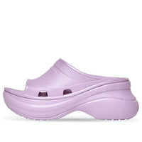 (WMNS) Balenciaga x Crocs Pool Slides 'Light Purple' 677389W1S8E5600