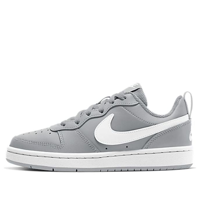 (GS) Nike Court Borough Low 2 'Gray White' BQ5448-008