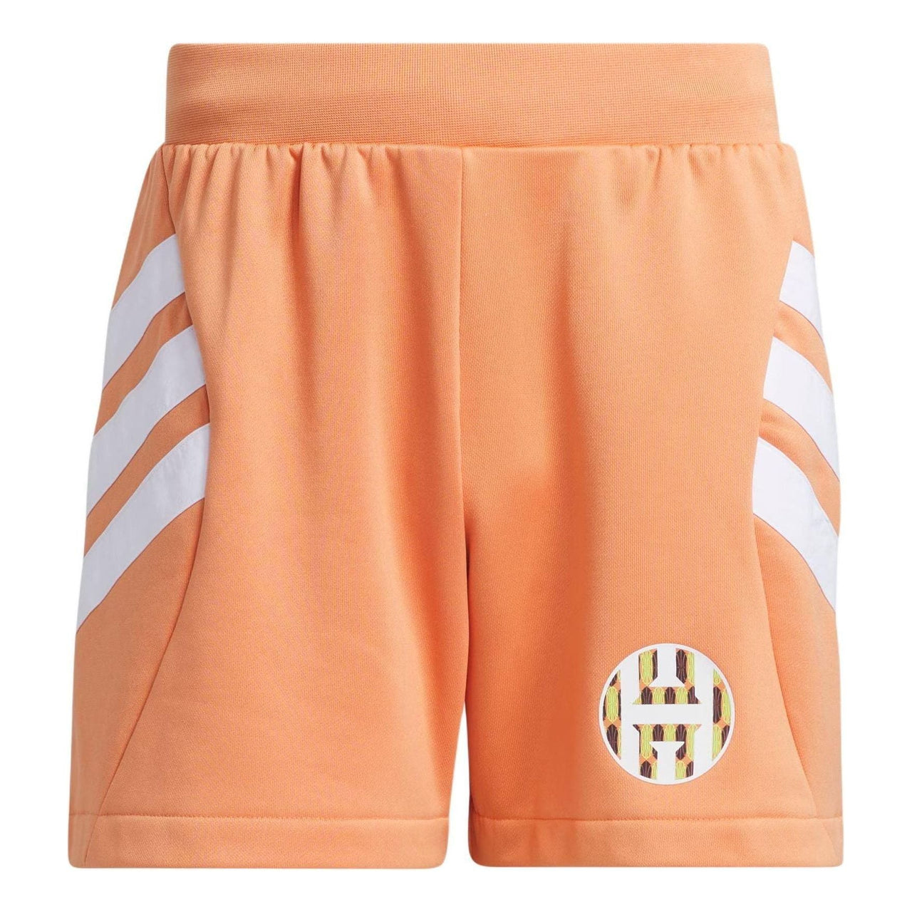 adidas Harden Graphic Shorts Asia Sizing 'Orange' IU2801