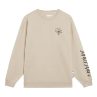 Li-Ning Casual Crewneck Sweatshirt 'Beige' AWDT087-1