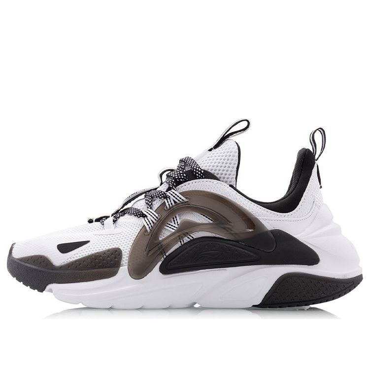 (WMNS) Li-Ning XingHuo Sport Leisure 'White Black' AGLQ066-1