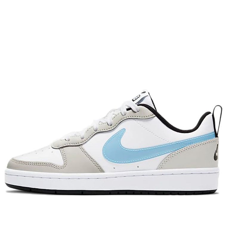 (GS) Nike Court Borough Low White/Blue/Grey CW1624-100