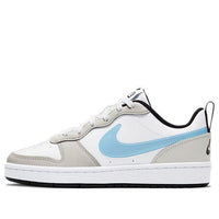 (GS) Nike Court Borough Low White/Blue/Grey CW1624-100