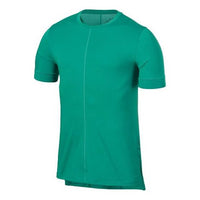 Nike Yoga Dri-FIT Sports Quick Dry Short Sleeve Green BV4035-370
