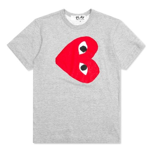 COMME des GARCONS PLAY Side Heart Logo Tee 'Grey' AZ-T264-051