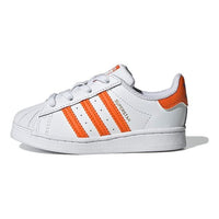 (TD) adidas Superstar 'White Orange' FZ0653