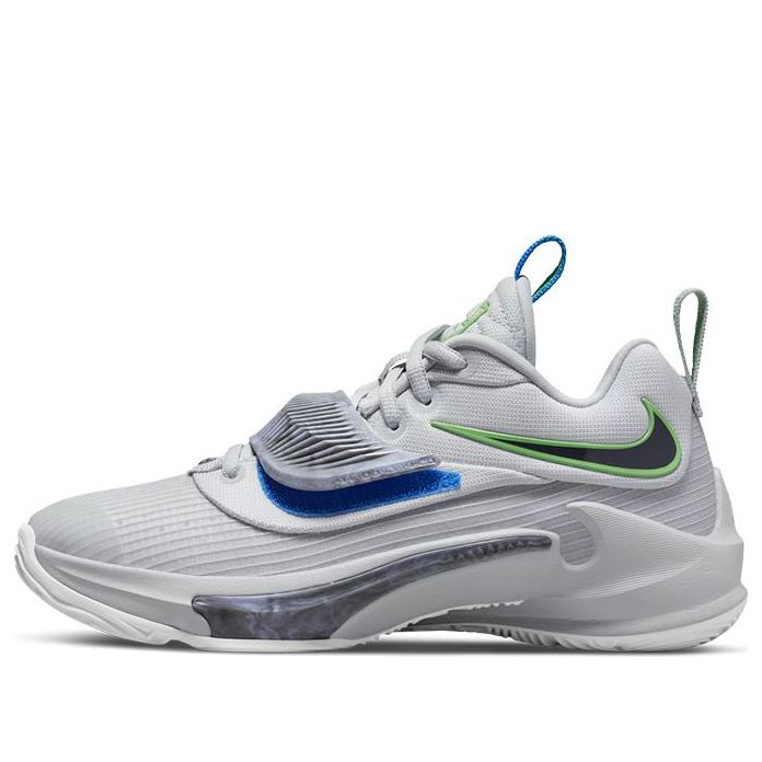 (GS) Nike Zoom Freak 3 'Grey Fog Light Green Spark' DB4158-004
