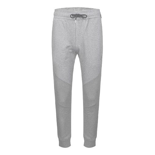 Air Jordan Fleece Casual Bundle Feet Sports Long Pants Gray CD8740-091