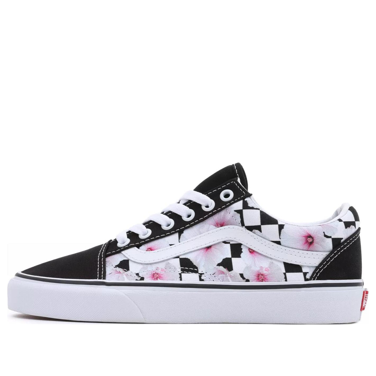 Vans Hibiscus Check Old Skool 'Black' VN0007NTBM8