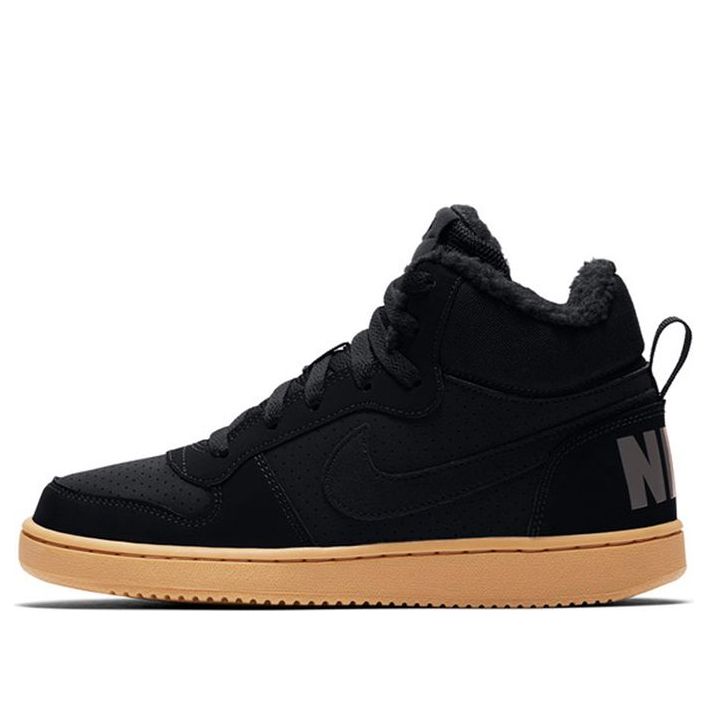 (GS) Nike Court Borought Mid Winter 'Black Gum' AA3458-002