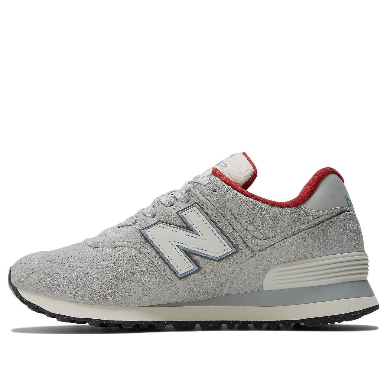 (WMNS) New Balance 574 'Grey Red' WL574BU2