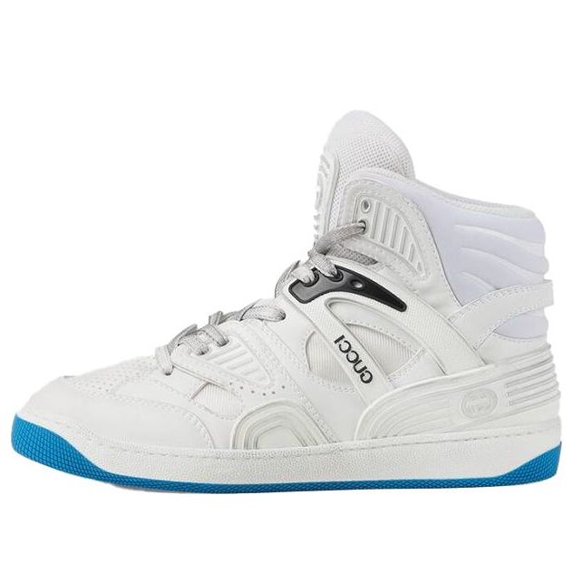 (WMNS) Gucci Basket Retro High'White Blue' 661310-2SHA0-9014