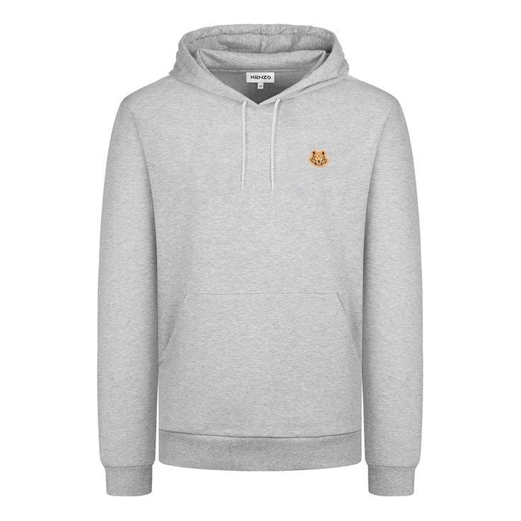 Men's KENZO FW20 Tiger Head Embroidered Cotton Gray FA65SW3604MD-94