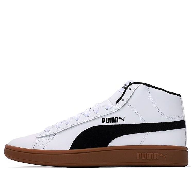 PUMA Unisex Smash V2 Mid-Top Sneakers White 366924-14