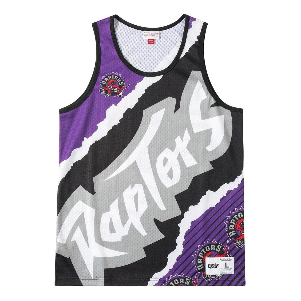 Mitchell & Ness x NBA Jumbotron 2.0 Sublimated Jersey 'Toronto Raptors' TMTK1232-TRAYYPPPBKPR