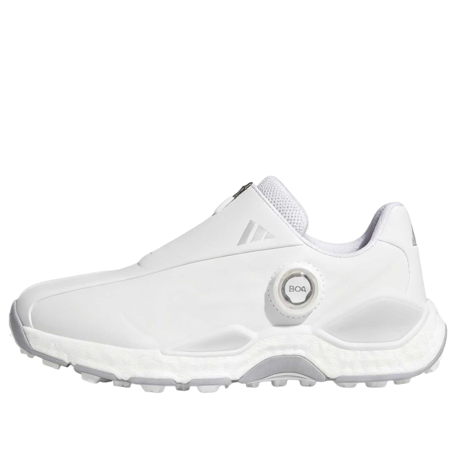 (WMNS) adidas Codechaos 27 Boa Spikeless Golf 'White Silver Metallic Halo Silver' KI1390