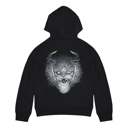 Y-3 Back Large animal Pattern Casual Unisex Black FP8925