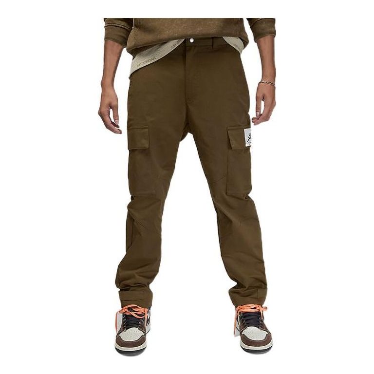 Air Jordan Multiple Pockets Casual Pants Men's Green DQ7343-385