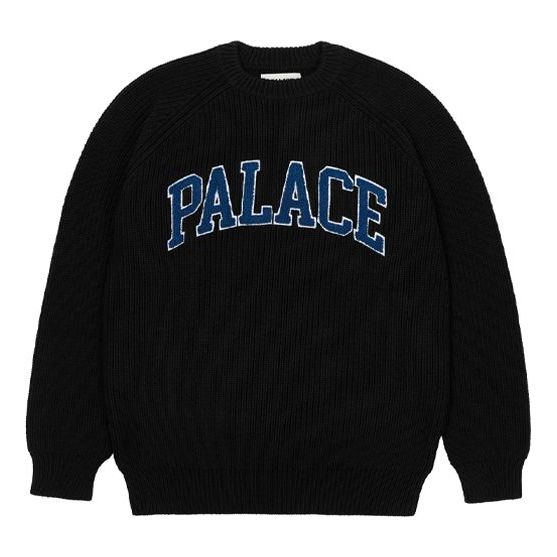 Palace Collegiate Knit 'Black' P20KW029